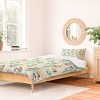 Deny Designs Jacqueline Maldonado Tulips and Lattice Duvet Cover and Pillow Shams - 3 of 4