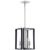 Savoy House Champlin 4 - Light Pendant in  Navy/Polished Nickel - 4 of 4