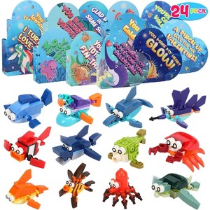 Valentine's Day Themed Collection, Multi-Pack Educational Gift Set with Non-Toxic Materials for Kids Party and Holiday Exchanges - 1 of 4