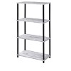 Kumasinova 4-Tier Industrial Bookshelf,Open Shelf Bookcase with Metal Frame,Modern Book Shelves for Bedroom,Living Room,Office - 4 of 4