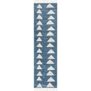 Well Woven Tango Geometric Triangle Stain-resistant Area Rug - 1 of 4