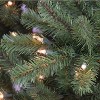 10ft Puleo Pre-Lit Full Berkshire Fir Artificial Christmas Tree Clear Lights: Hinged Branches, Metal Base - 3 of 4
