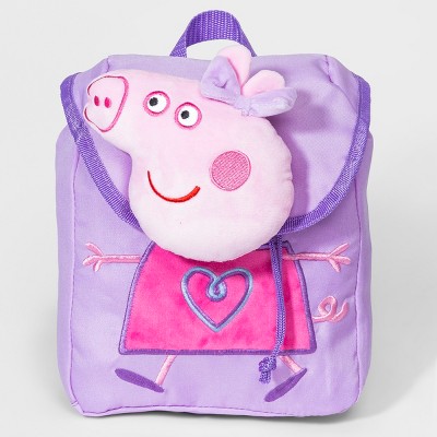 peppa pig plush backpack