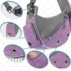 PetAmi Dog Sling Carrier, Puppy Purse Traveling Carrying Bag to Wear, Cat Adjustable Crossbody Travel Pet Pouch - 4 of 4