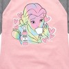 Girls' - Disney - So It's Time To Be Beautiful Shirt Tail Raglan Graphic T-shirt - 2 of 3