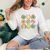 Simply Sage Market St. Patrick's Charm Chart Garment Dyed Long Sleeve - S - White - 2 of 4