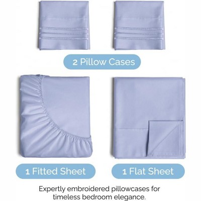 Lavender Queen Deep Pocket Microfiber Bed Sheet Set