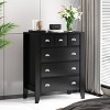 NicBex 42.80" H Metal Handles Modern Storage Dresser for Bedroom with Round Knobs & 4 Drawers - 2 of 4