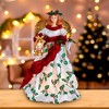 Kurt Adler 16-Inch 10-Light Holiday Formal Angel Tree Topper - 2 of 3