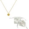 Adornia 14k Gold Plated Knot Pendant Necklace - 2 of 3