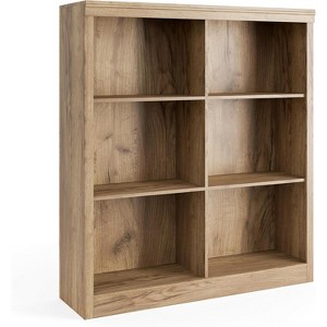 6 Cube Storage Shelf Organizer Bookshelf, 53" Tall Bookcase Modern Freestanding Organizer Shelf，for Living Room, Bedroom, Home Office - 1 of 4