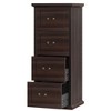 Resenkos File Cabinet, Filing Cabinet for Home Office, 4-Drawer File Cabinet, Vertical Wood Filing Cabinet,Brown - 4 of 4