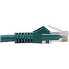 Tripp Lite Cat6 Gigabit Ethernet Snagless Molded Patch Cable UTP Green RJ45 M/M N201035GN - 2 of 4