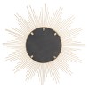 23" Metal Sunburst Wall Mirror Gold - Stonebriar Collection - image 3 of 4