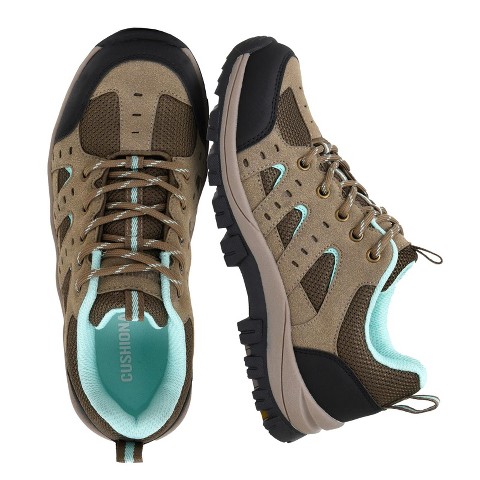 Обувь CUSHIONAIRE Brig Womens Hiking Shoes, Supportive Trail Shoes for Women with Waterproof Protection and Arch Support
