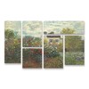 Trademark Fine Art - Claude Monet 'Artist's Garden In Argenteuil' - 2 of 3