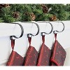 Original MantleClip 4pk Christmas Stocking Holder - 2 of 3