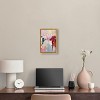Art Remedy Burgundy over Lavender Retro Abstract Wall Art Framed - 2 of 4
