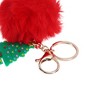 Unique Bargains Christmas Keychain with Double Ring and Lobster Clasp Alloy 2.76" 1 Pc - 3 of 4