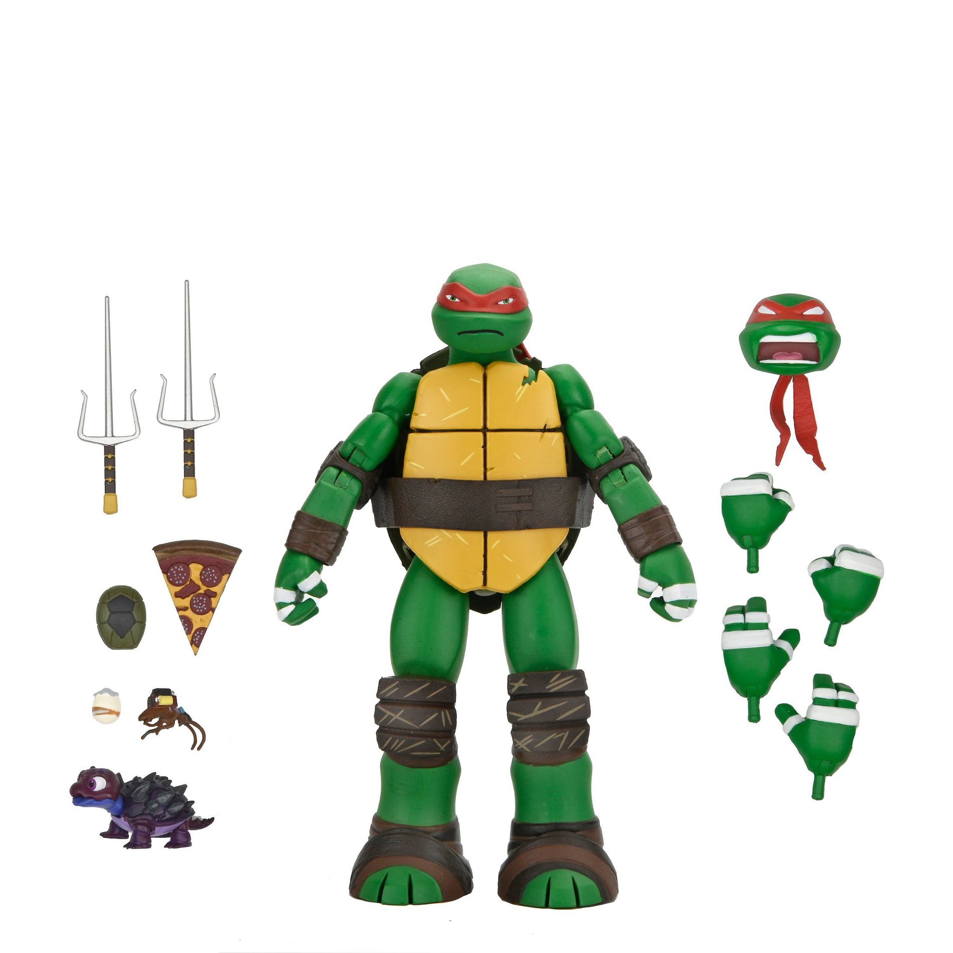NECA Teenage Mutant Ninja Turtles (2012 Cartoon) 7" Scale Action Figure Ultimate Raphael