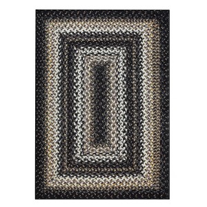Soft Pearl Velvet Geometric Rug, Foldable, Kid & Pet Friendly, Durable Edges, Easy to Clean for Cozy Living Spaces - 1 of 4