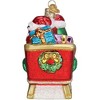 Old World Christmas Blown Glass Ornament for Christmas Tree, M&M's in Sleigh - 3 of 4