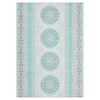 Vintage Printed Area Rugs Washable Oriental Accent Rugs, Non-Slip Traditional Floor Mat, Stain-Resistant Low Pile Indoor Carpet - 4 of 4