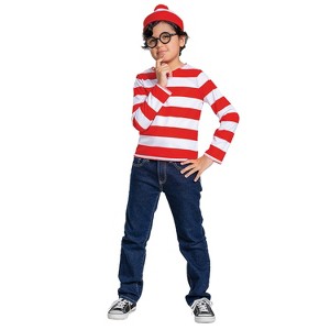 Toddler Boys' Classic Where's Waldo Costume - 1 of 3