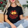 Simply Sage Market Women's Christmas Vibes Bell Short Sleeve Graphic Tee - 2 of 4