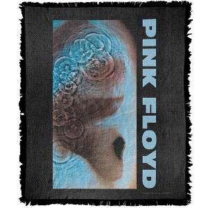 Pink Floyd Meddle Blanket 50"x60" Woven Tapestry - 1 of 4