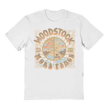 Woodstock Men's More Place Short Sleeve Graphic Cotton T-Shirt