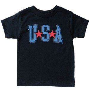 The Juniper Shop Varsity USA Red Stars Toddler Short Sleeve Tee - 1 of 4