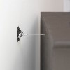 Hangman Products All-Steel Anti-Tip Safety Kit for TVs in Black - 3 of 3
