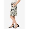 Roaman's Ultrasmooth Fabric A-Line Skort - 4 of 4