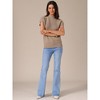 INSPIRE CHIC Women's Sleeveless Mock Neck Knitted Pullover Sweater Tops - 3 of 4