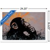 Trends International Thinker Monkey - The Graffiti Collection Framed Wall Poster Prints - 3 of 4