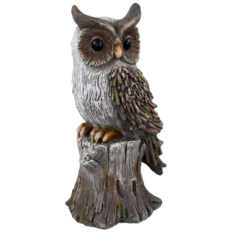 Northlight Perched Owl Outdoor Garden Statue - 17.75", 1 of 8