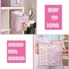Vtec Trading Rose Decorative Storage Cube Bins SET OF 4 - 3 of 3