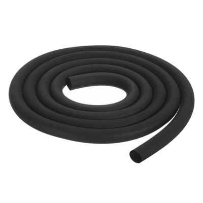 Unique Bargains Solid Foam Rubber Round Soundproof DIY Weather Seal Strip