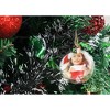 Juvale 4 Pack Clear Hanging Photo Ornament Balls for Christmas Tree Decorations, Holiday Decor, 2.75 x 4.7 in - 2 of 4