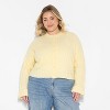 Women's Ribbed Crewneck Cardigan - Wild Fable™ - 2 of 3