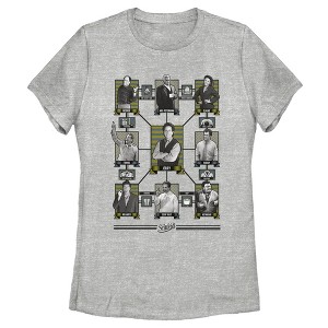 Women's Seinfeld Character Portraits T-Shirt - 1 of 4