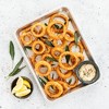 Nordic Ware Naturals® 2 Piece Half Sheet & Quarter Sheet Pan Set - 4 of 4