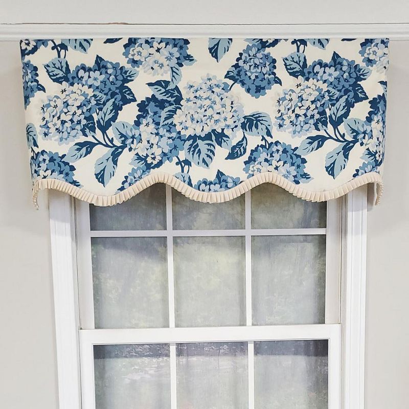 RLF Home Luxurious Modern Design Classic Summer Wind Provance Style Window Valance 50" x 16", 2 of 5