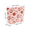 Unique Bargains Women Cartoon Rabbits Cosmetic Bag Pink Red 1 Pc - 2 of 3