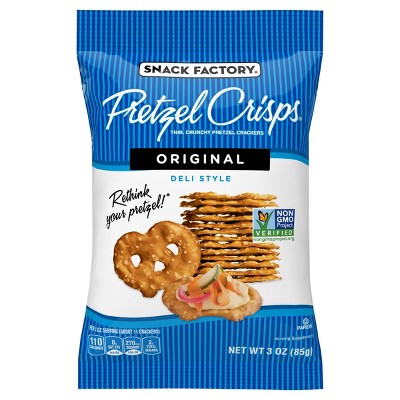 Snack Factory Pretzel Crisps - 3oz