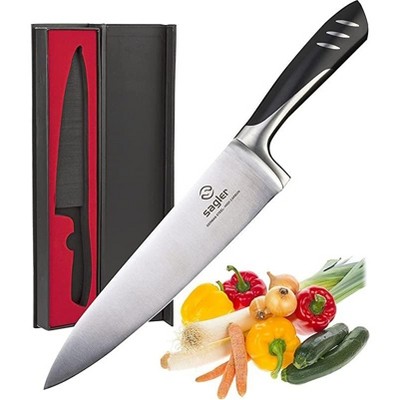 Cuisinart Classic 8 Stainless Steel Chef Knife With Blade Guard -  C77ss-8cf2 : Target