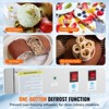 VEVOR Fried Ice Cream Roll Machine, 11" x 9.5" Stir-Fried Ice Cream Pan, Stainless Steel Rolled Ice Cream Maker with Compressor and 2 Scrapers - 4 of 4