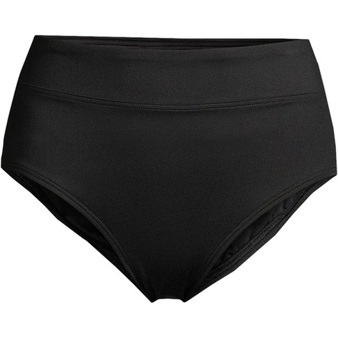 Target high waisted hot sale black swim bottoms