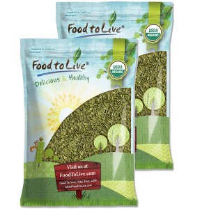 Organic Pepitas / Pumpkin Seeds - No Shell, Non-GMO, Kosher, Raw, Vegan - 1 of 4